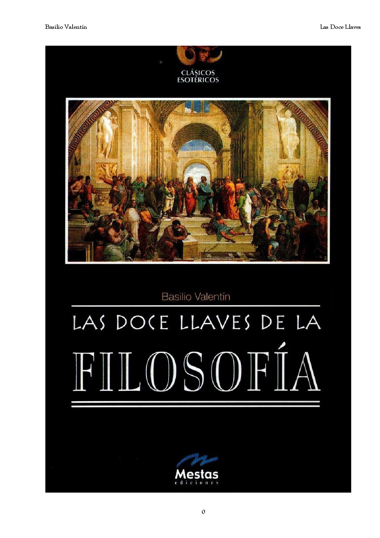 Las Doce Llaves de la Filosofia